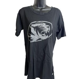 Missouri Tigers Shirt Mens Small Black NCAA College Football Tee Venley Soft New